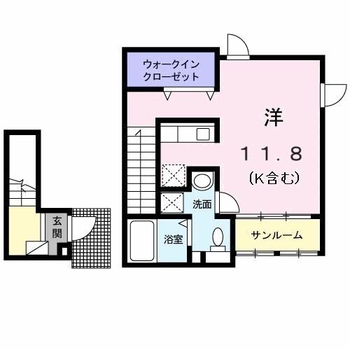カルム聖蹟の間取り写真