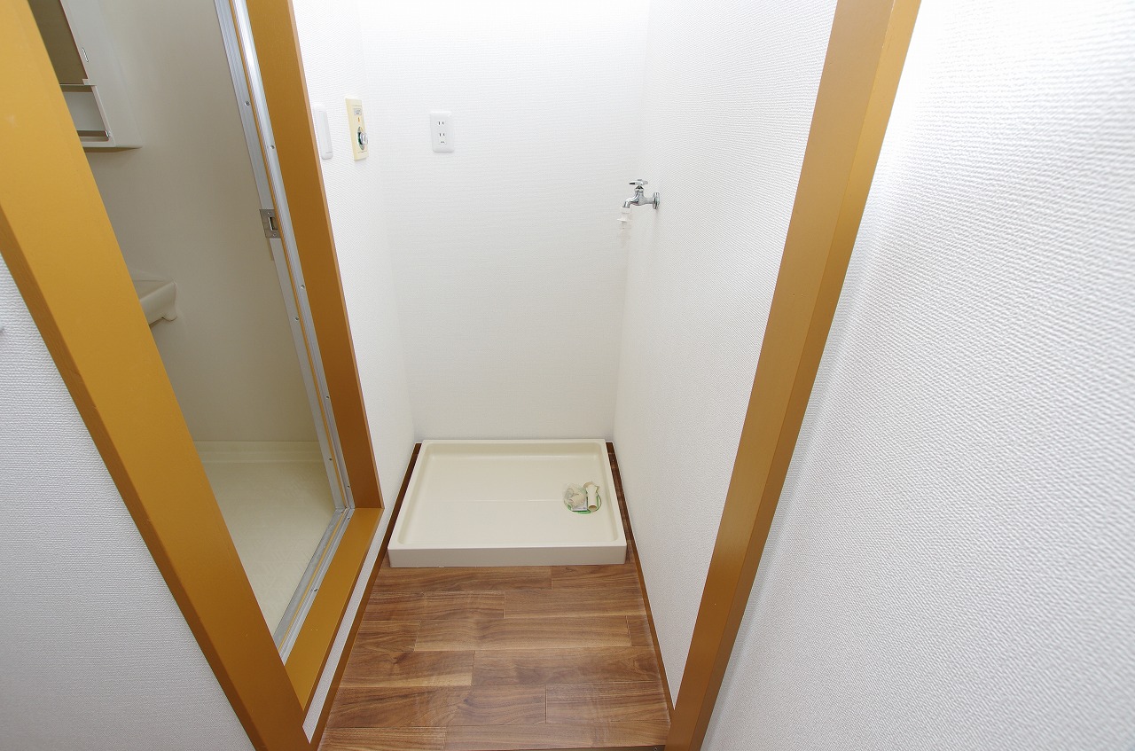 洗面設備　室内洗濯機置場