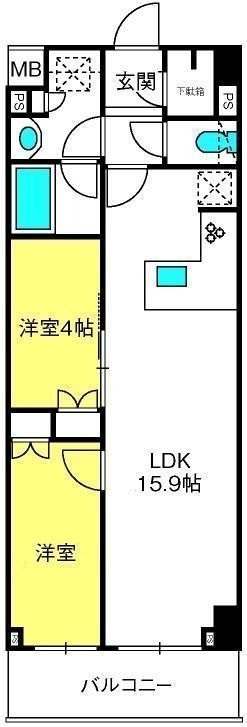 TSレジデンス東川口の間取り写真
