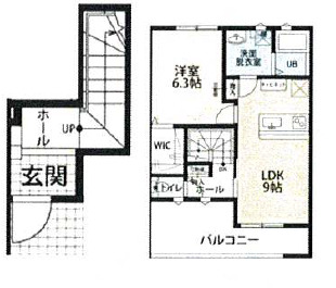 ＪＲ東海道本線 島田駅 バス乗車時間：37分 最寄りバス停で下車 徒歩5分 2階建 新築の間取り写真