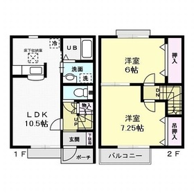 プレジール Aの間取り写真