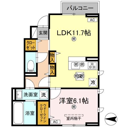 D-ROOM・STの間取り写真