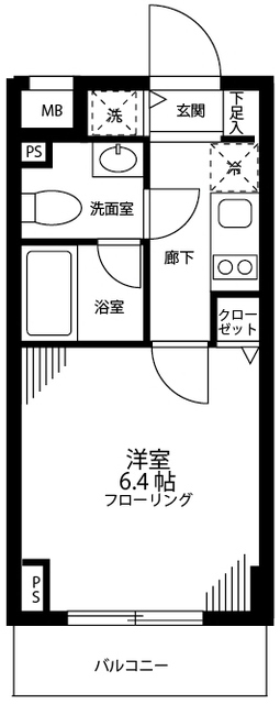 グロースメゾン亀戸の間取り写真