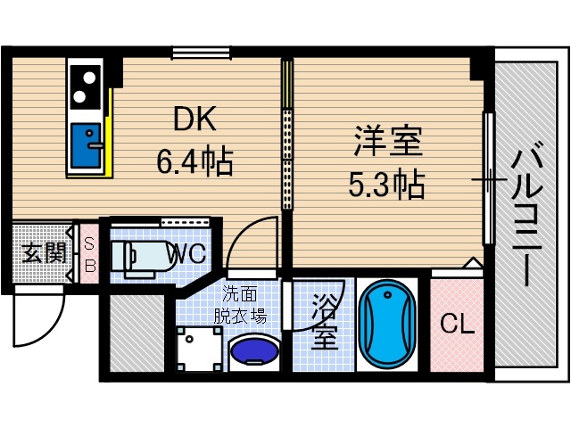 ラ ルーチェ千里丘の間取り写真