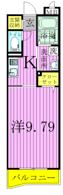 ボヌールの間取り写真