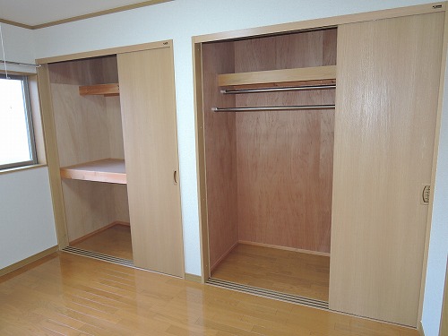 収納　室内写真は別部屋です。