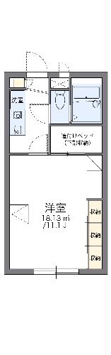 レオパレスエスポワールの間取り