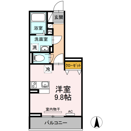 GTR手城 福山市立大学生にもおススメの間取り写真