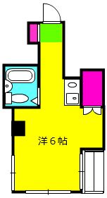 東京都荒川区町屋８（マンション）の賃貸物件の間取り