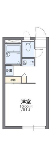 レオパレスジュネスの間取り