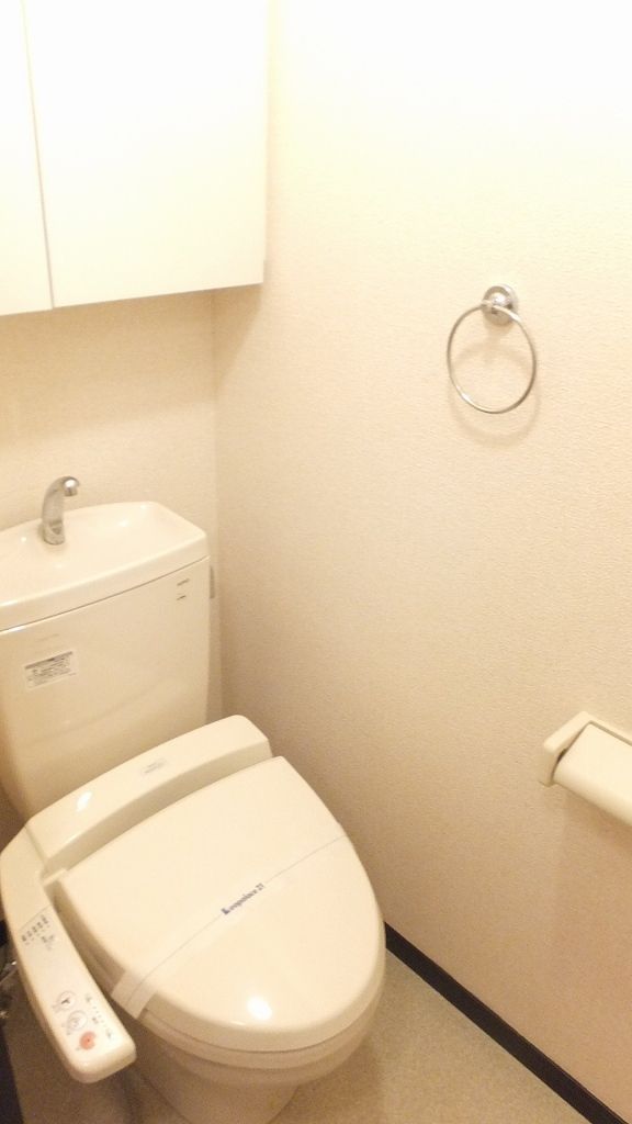 【行田市向町のアパートのトイレ】