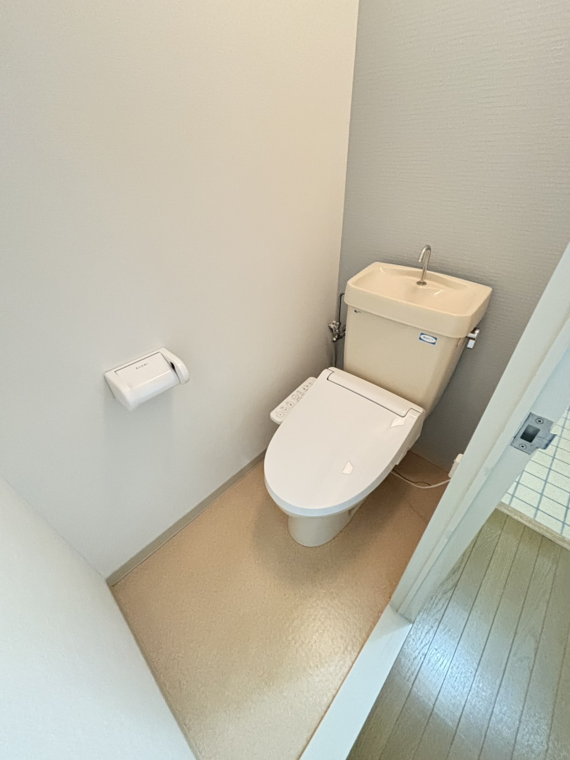 ハイツ甲村A棟のトイレ写真