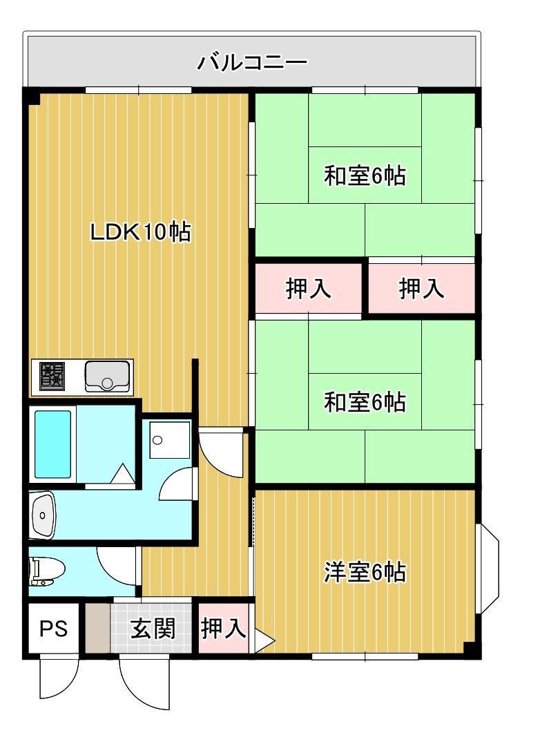 シャトーヴィオレ_間取り_0