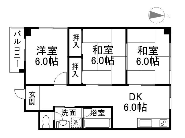 桃山ホームプラザの間取り