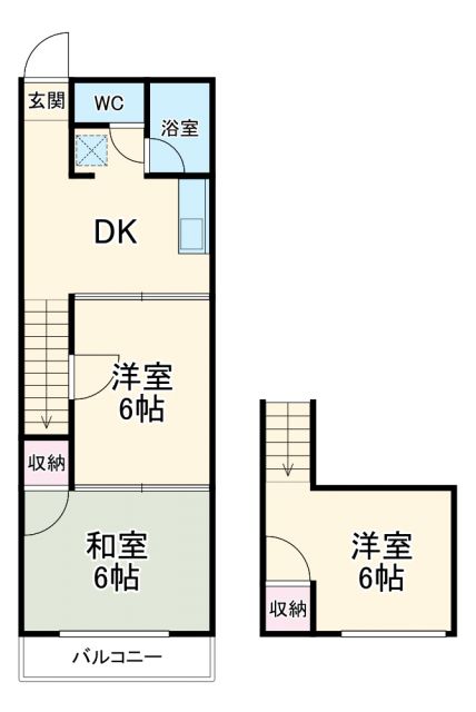 ハイツＭＯＲＩ上大岡の間取り