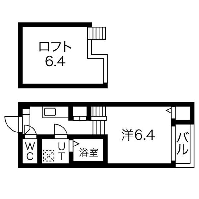 リブラ金山の間取り