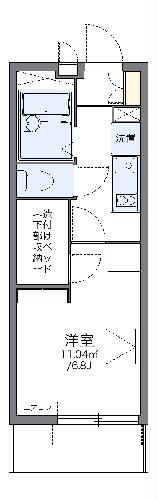 レオパレスすずらんの間取り