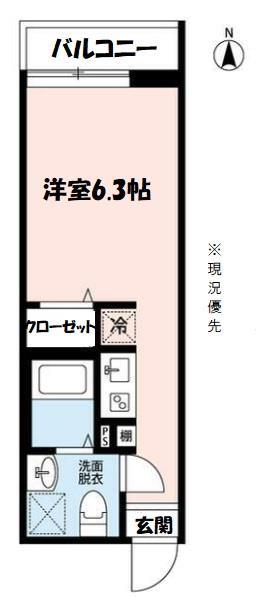 ヒルズ新羽町の間取り