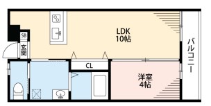 Giulia須磨浦IIの間取り