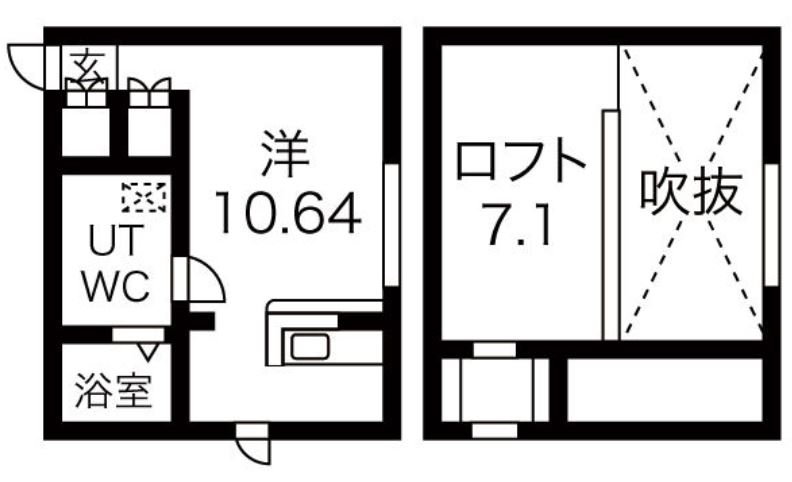 プリマカスターニャ宇都宮壱番館の間取り