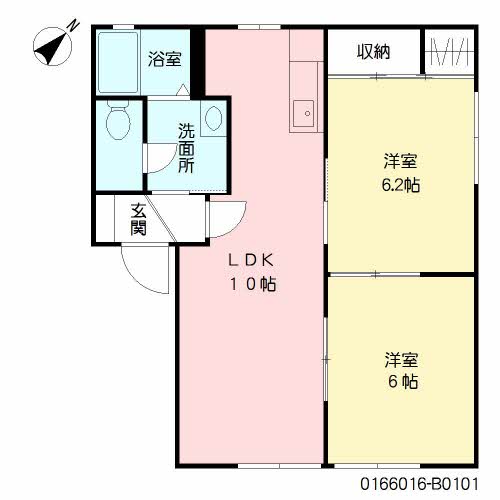 イーストの間取り