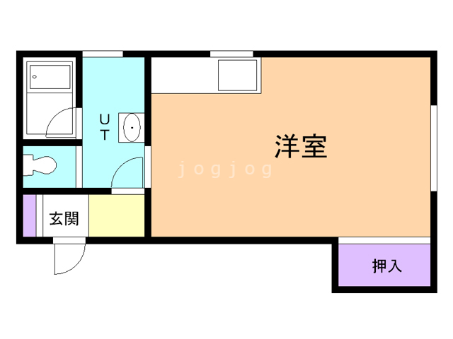 住吉アパートＤ棟の間取り