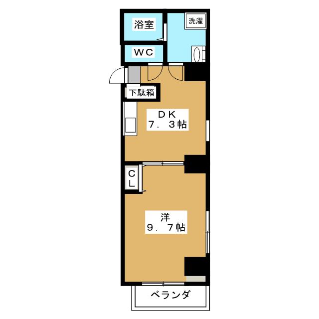 墨田区亀沢のマンションの間取り