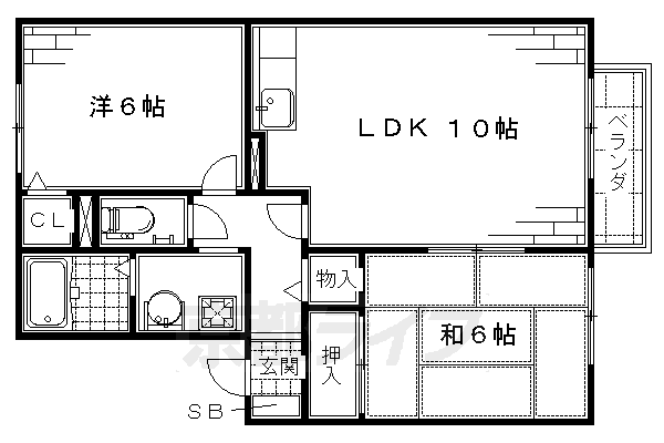 グランメールの間取り