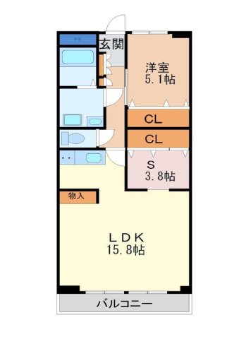 アトリオ今泉7の間取り