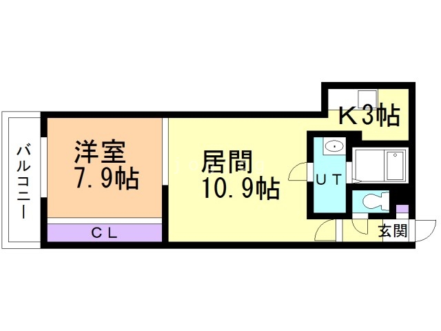 パルティーレ山鼻の間取り