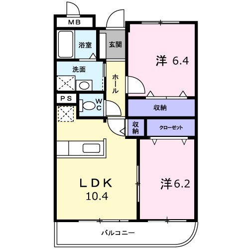 レトア手島の間取り