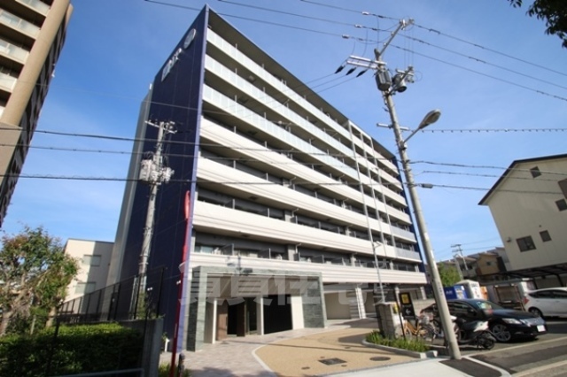 大阪市西淀川区姫里のマンションの建物外観