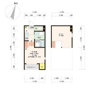 Reve長町(八本松一丁目(3)C)の間取り