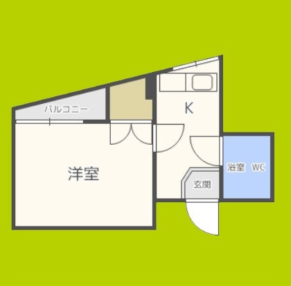 【ネオハイツ住吉の間取り】