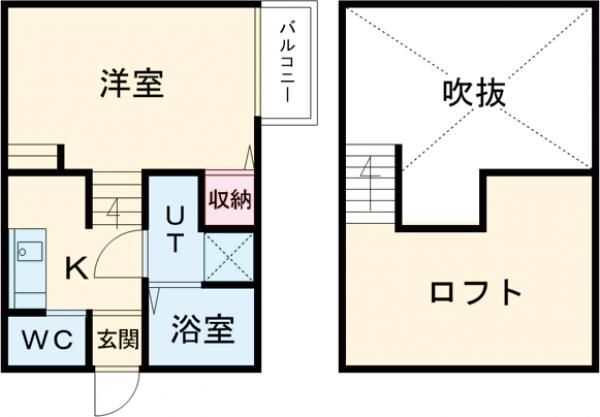 Creo庄内通伍番館の間取り