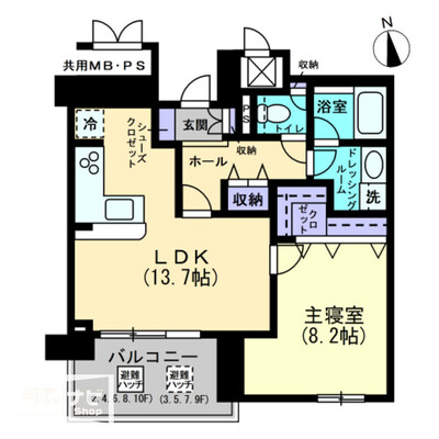 アメックス大濠タワーの間取り