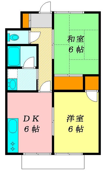 メゾン末広の間取り