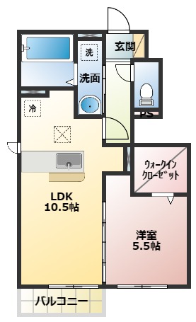 メゾン昴の間取り