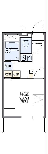 レオパレスルミエラの間取り