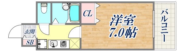 神戸市須磨区桜木町のマンションの間取り