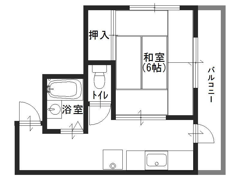 プレステージ藤田の間取り