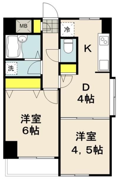 シティヴィラ碑文谷の間取り