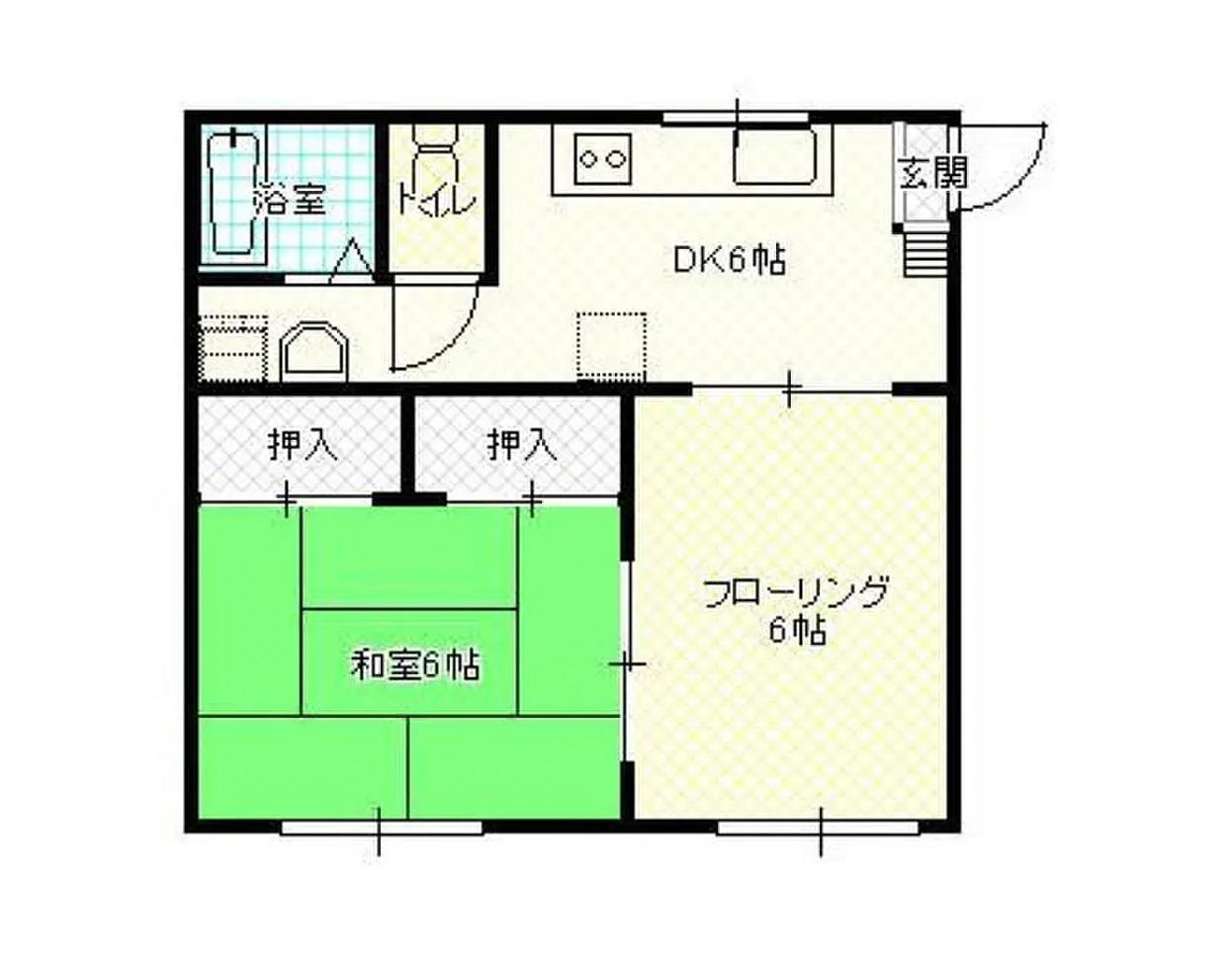 ＲＥＳＩＤＥＮＣＥ　ＴＯＫＡＩの間取り