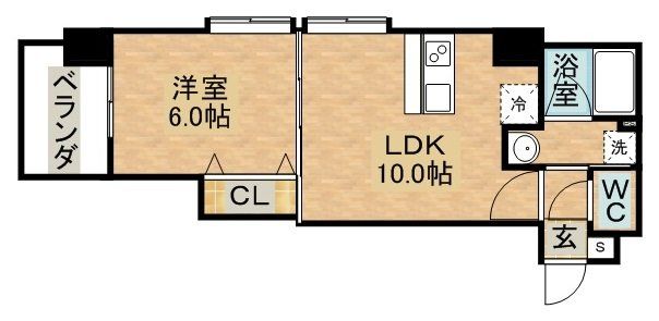 カンフリエ山王の間取り