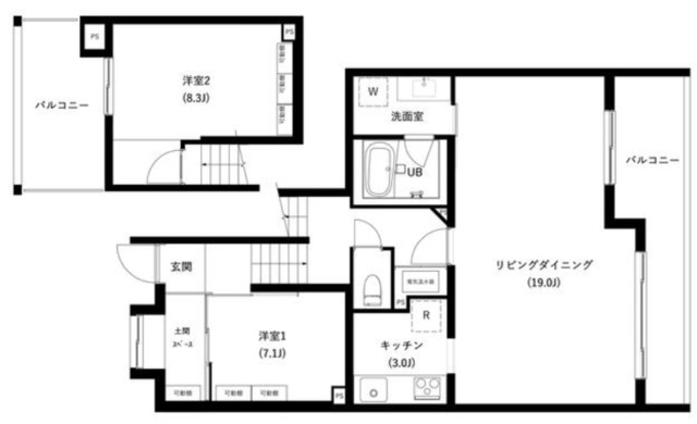 ルシマン千歳船橋の間取り