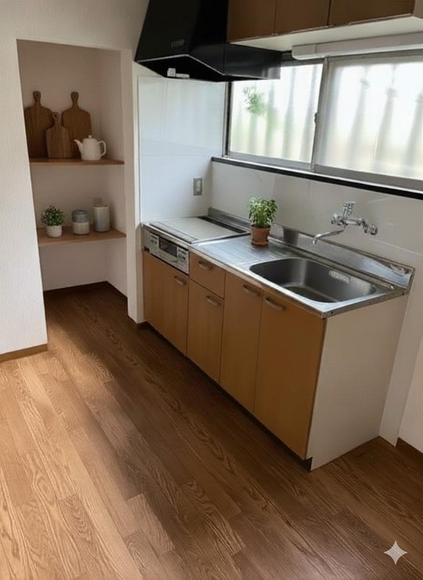 キッチン　家具家電はイメージ