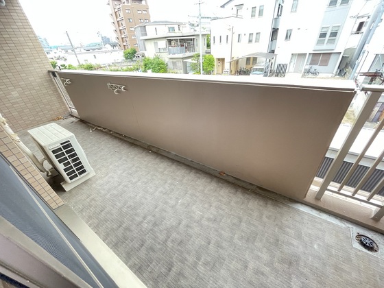 バルコニー　※別部屋の写真です
