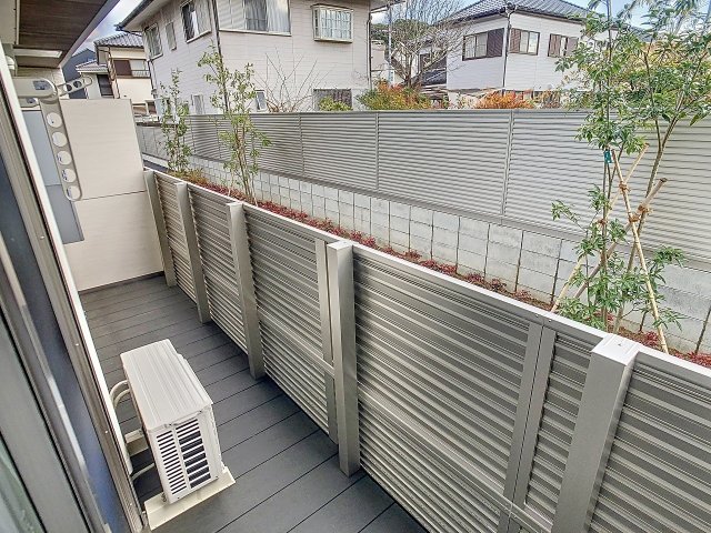 バルコニー　2024年3月撮影