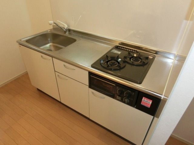 キッチン　二口ガスキッチン