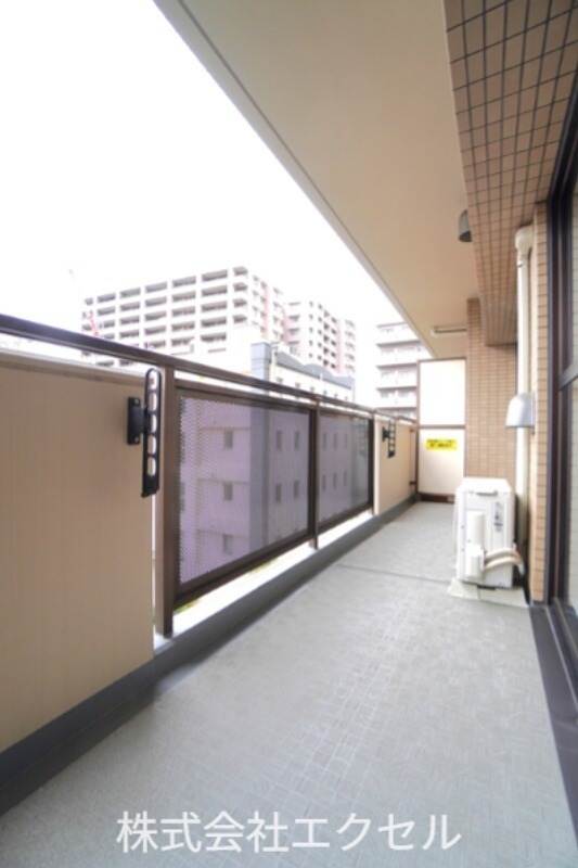 バルコニー　日当たり良好です。